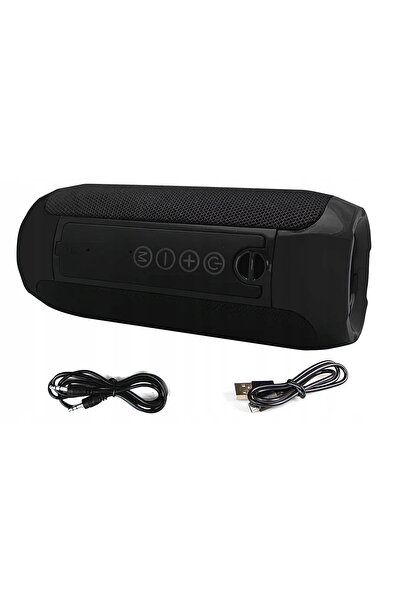 MANTA Difuzor portabil Bluetooth cu radio FM, negru, 20 W, IPX4, TWS, SPK15GO