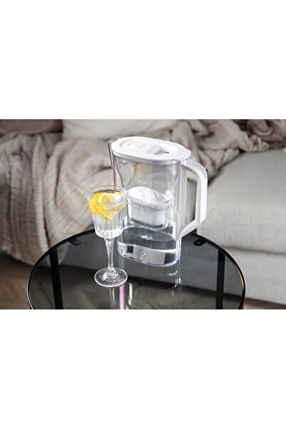 NO BRAND Wessper D3 Slim Futureflow Cană filtrantă 2,7L Albă + 6 filtre
