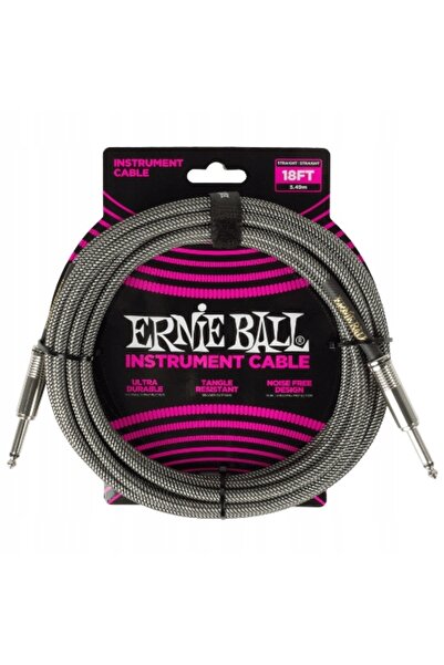 NO BRAND Cablu de chitară Ernie Ball 6433 (5.49m)