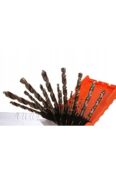 richmann Set de burghie metalice din cobalt HSS-Co(5%) de 1-10 mm, 19 bucăți