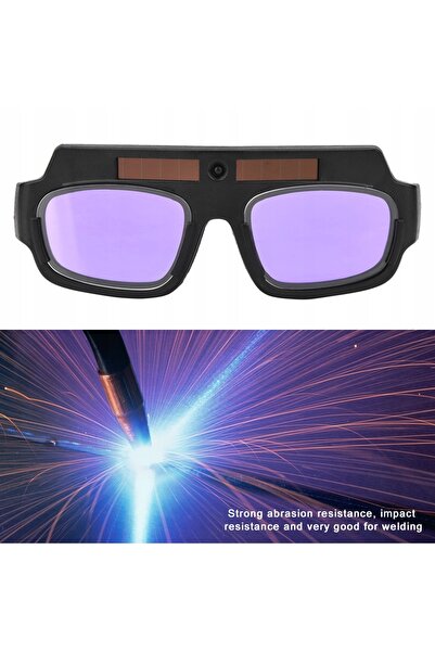 NO BRAND Filtru auto-reglabil pentru ochelari de sudură cu panou solar