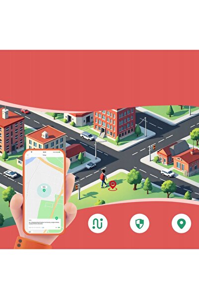 NO BRAND Ceas inteligent pentru copii GPS+LBS+Wi-Fi Apeluri de urgență SOS Ap...