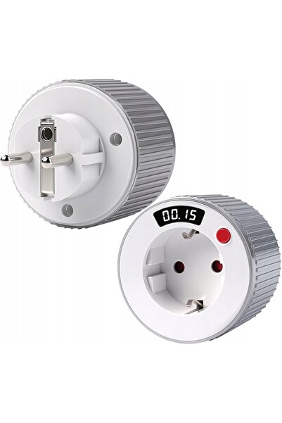 NO BRAND Priză inteligentă Wi-Fi 3680W cu temporizator LED TUYA