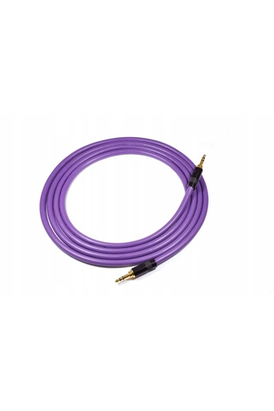 NO BRAND Melodika Mdmj15 Purple Rain Cablu audio Mini Jack 3.5mm Stereo Aux 1.5m