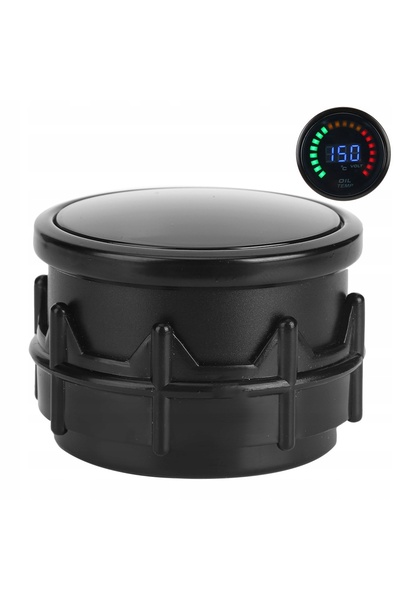 NO BRAND Indicator digital LED de temperatură a uleiului de 52mm pentru vehic...