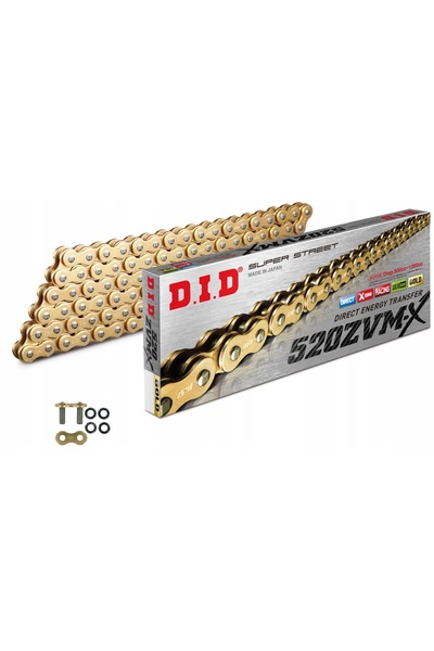 Didopack Lanț 520 Zvmx Hyper Reinforced, 112 zale Honda Nc; Yamaha Mt-03 660/75