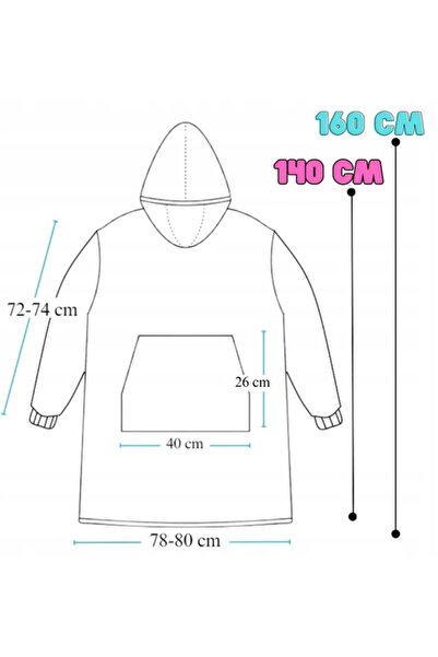 NO BRAND Palton de damă oversize, tip bluză, gros, călduros, lung, cu glugă, ...