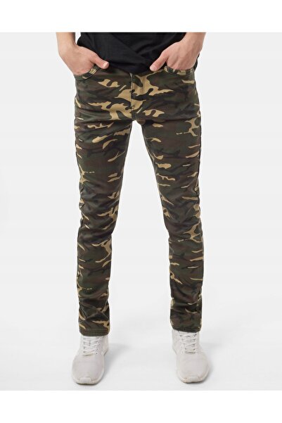 NO BRAND Pantaloni călduroși Moro pentru bărbați, căptușiți, Zd22 R 106 cm