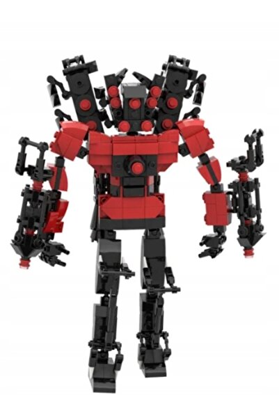 NO BRAND Skibidi Toilet Titan Speaker Man Blocuri de construcție figurine