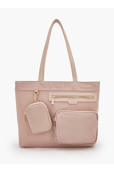 Flora Bella by Shoexpress Solid Tote Bag with Double Handle