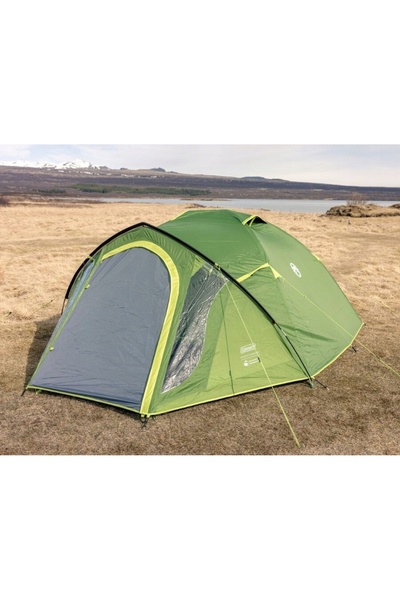 NO BRAND Cort de camping Coleman Darwin 4 Plus Blackout 4Os.