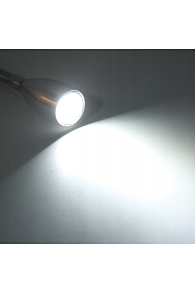 NO BRAND Lampă de citit LED de perete, braț articulat, reglabilă, metalică, 3...
