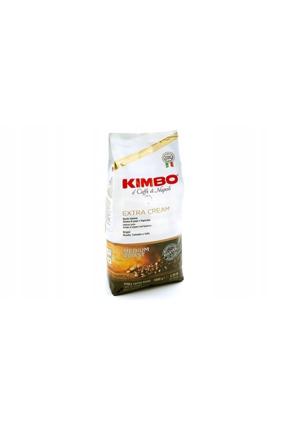 Kimbo (2x1kg) Espresso Bar Extra Cremă Boabe de Cafea Amestecate