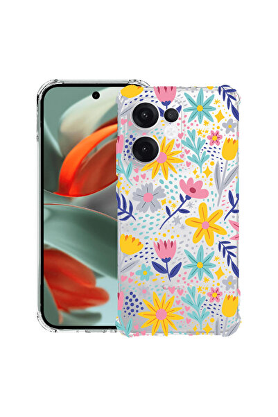 bestcase ®   Husă Antișoc pentru OPPO Reno15F / FS, Floricele, 3145726 AS 758