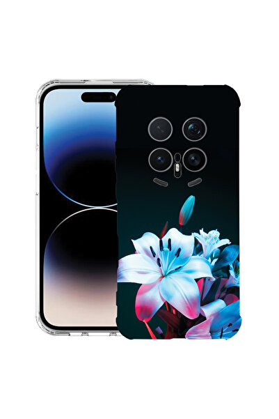 bestcase ®   Αντικραδασμική Θήκη Husa για Honor Magic 8 Pro, Λουλούδι Ορχιδέα...