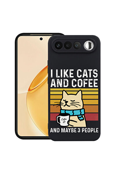 bestcase ®   Husă TPU Ultra Subțire pentru Realme 16, Pisici și Cafea, 315680...