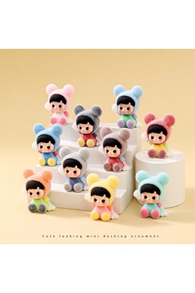 Choice Bandai 5pcs random Cartoon plush Haci blind box cute doll desktop smal...