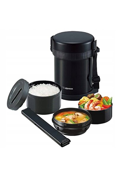 Zojirushi (Elephant Mark) Termosuri pentru prânz cu 3 compartimente Zojirushi...