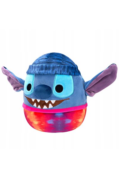NO BRAND Squishmallows DISNEY LILO & STITCH Mascota STITCH HIPIS cu șapcă 20 cm