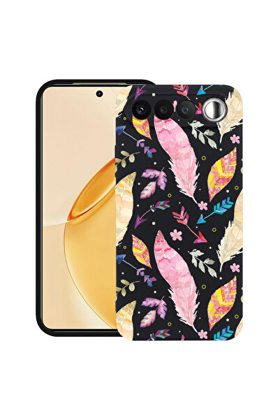 bestcase ®   Husă TPU Ultra Subțire pentru Realme 16, Pene Colorate, 3156801 ...