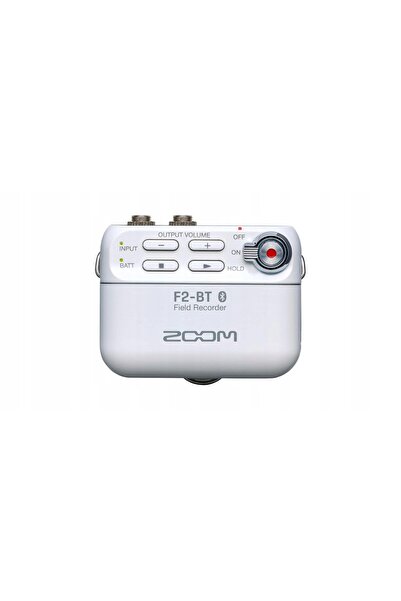 NO BRAND Zoom F2-Bt Alb Înregistrator Digital cu Microfon Lavalieră Bluetooth