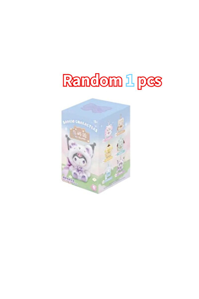 Choice8 Random 1 pcs Sanrio Family Fox Island & Blue Flutter Series Vinyl Plu...