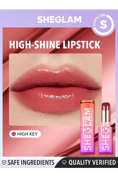 SHEGLAM Mirror Kiss Shine Ruj 111 High Key