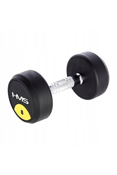 HMS TİCARET Hms Hg Pro 8 kg Gantere fixe de fitness acoperite cu cauciuc
