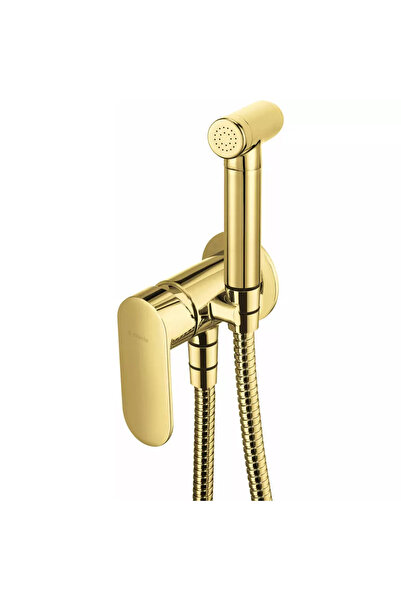 DEANTE Alpinia Gold Robinet de bideu încastrat cu duș de mână