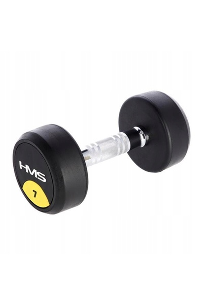 HMS TİCARET Hms Hg Pro 7 kg Gantere fixe de fitness acoperite cu cauciuc