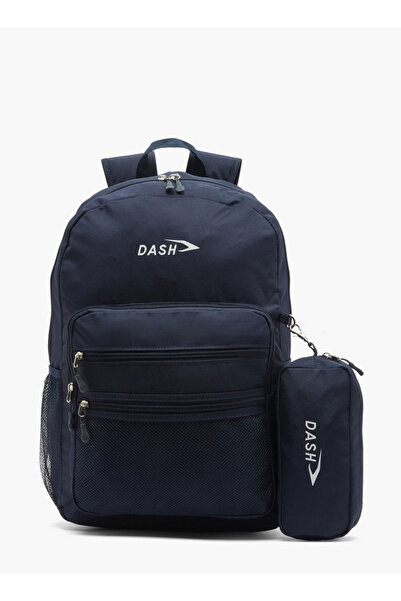 Dash Solid 2-Piece School Backpack Set for Kids 13 Years+ with Pencil Pouch