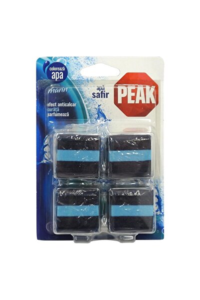Peak Освежител за тоалетна, Peak, Таблетка 4 х 50 г Морски