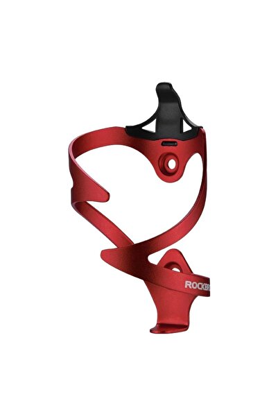 ROCKBROS Suport bidon bicicletă din aluminiu, roșu, prindere universală pe cadru