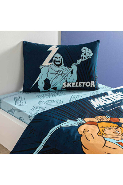 Taç Lisanslı He-Man Pamuk Tek Kişilik Nevresim Takımı