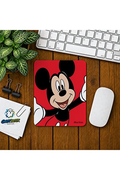 Ghostbastır Design Mickey Mouse Baskılı Oyuncu Mousepad 0203
