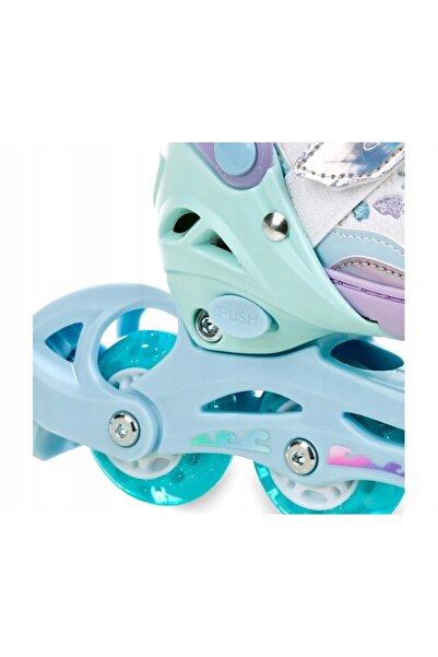 NO BRAND Patine cu rotile Patine artistice 2 în 1 Reglabile Raven Isla Violet...