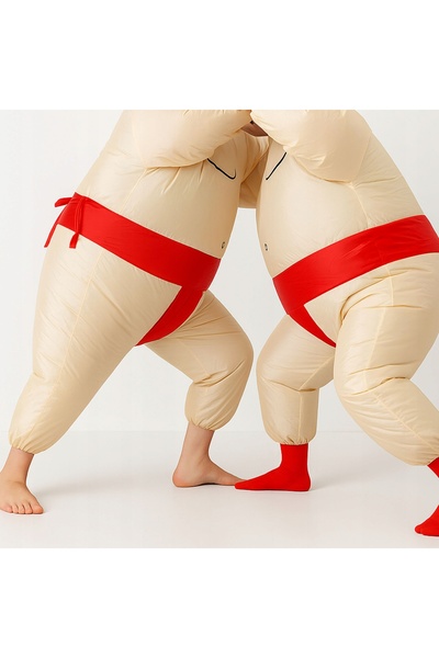 NO BRAND Costum profesional gonflabil de luptător de sumo pentru petrecerea d...