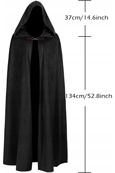 NO BRAND Costum războinic viking, set de haine cu pelerină lungă, Halloween, ...