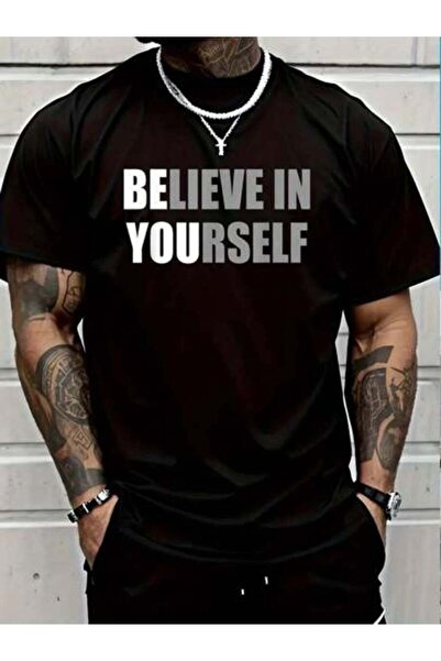 799 100% Cotton Believe In Yourself Be You Motivational Quotes Gift Round Nec...