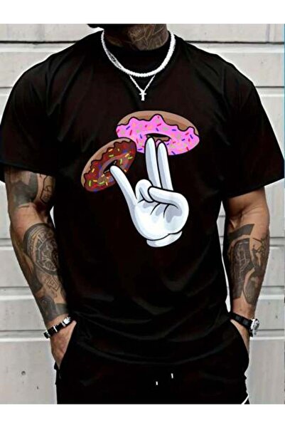 799 100% Cotton Dirty Humor 2 Pink 1 In The Stink I Donut Jokes Round Neck Sh...