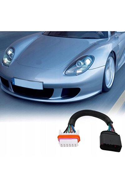 NO BRAND Conector cablaj far negru 12 pini Porsche Cayenne Vw Touareg