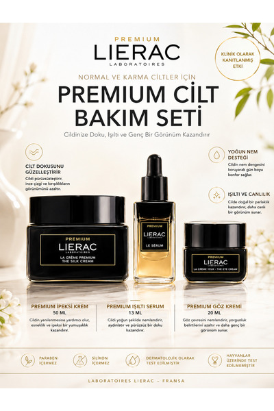 Lierac Normal ve Karma Ciltler İçin Yaşlanma Karşıtı Cilt Yenileyici, Aydınla...