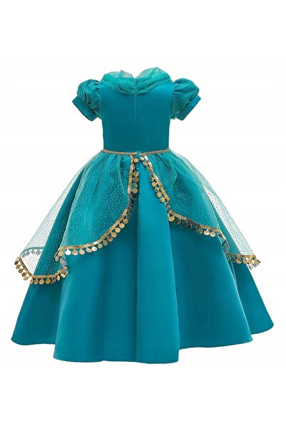 NO BRAND Rochie arabă prințesă din Dubai, costum Jasmine, pentru bal, 110-116 cm