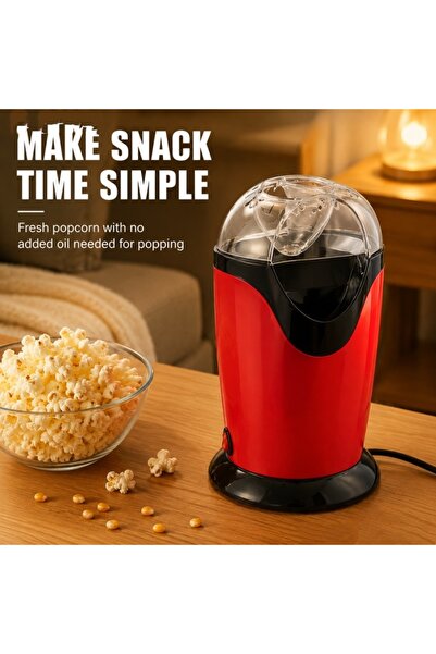 Generic Brand Hot air popcorn maker, 90-second fast oil-free popcorn maker, h...