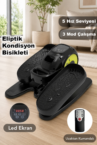 Fischer Eliptik Egzersiz Aleti - Dijital Göstergeli Taşınabilir Egzersiz Peda...