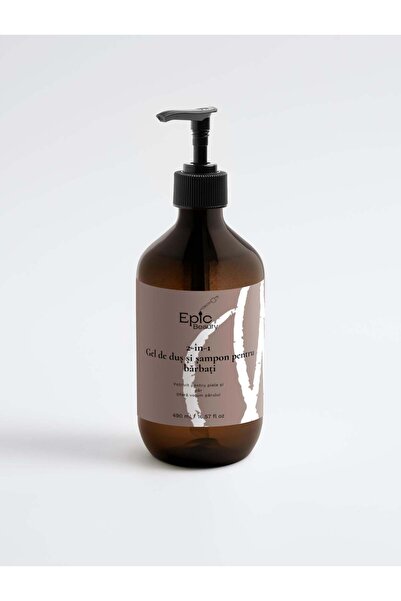 Epic Beauty 2-in-1 Shampoo and Shower Gel for Men