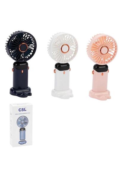 CSL F100 Şarjlı Mini Fan Mavi
