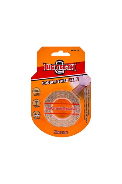 BIG TEETH Double Sided Tape 25mm x 10m