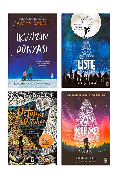 Genç Timaş October İkimizin Dünyası Katya Balen Liste Son Kelime Patricia For...