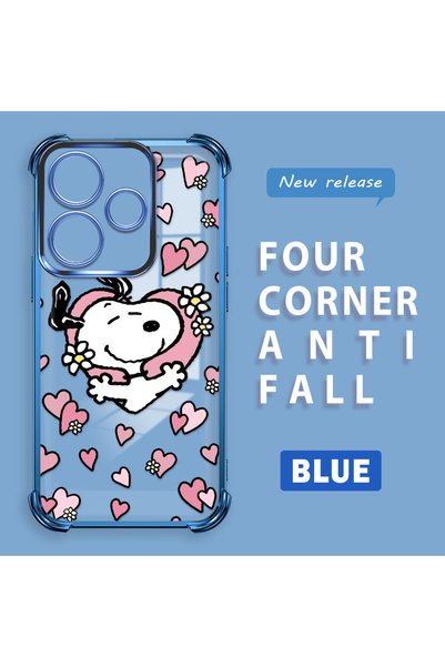 ucuc Xiaomi Redmi 13 4g Compatible Transparent Back Four-Corner Reinforced Im...